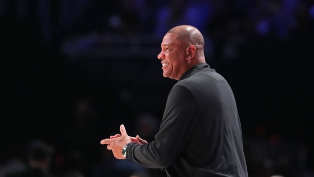 Eastern Conference head coach Doc Rivers of the Milwaukee Bucks 
